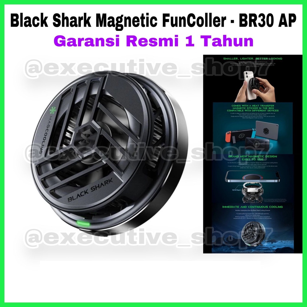 Black Shark Blackshark Magnetic FunCooler / Cooler - BR30-AP - BR30 AP