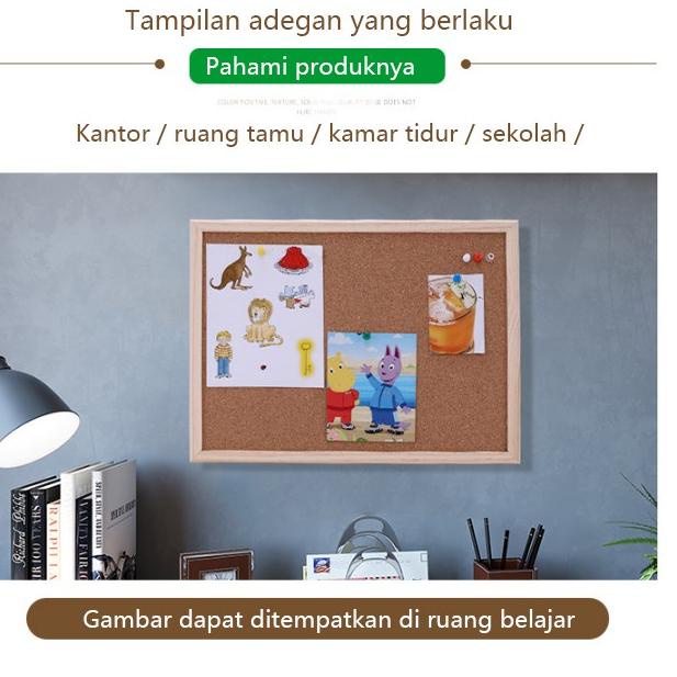 

Bagus Dipakai.. Message board Background Boardsend sticker cork message board Decorative Board With Frame Cork Board