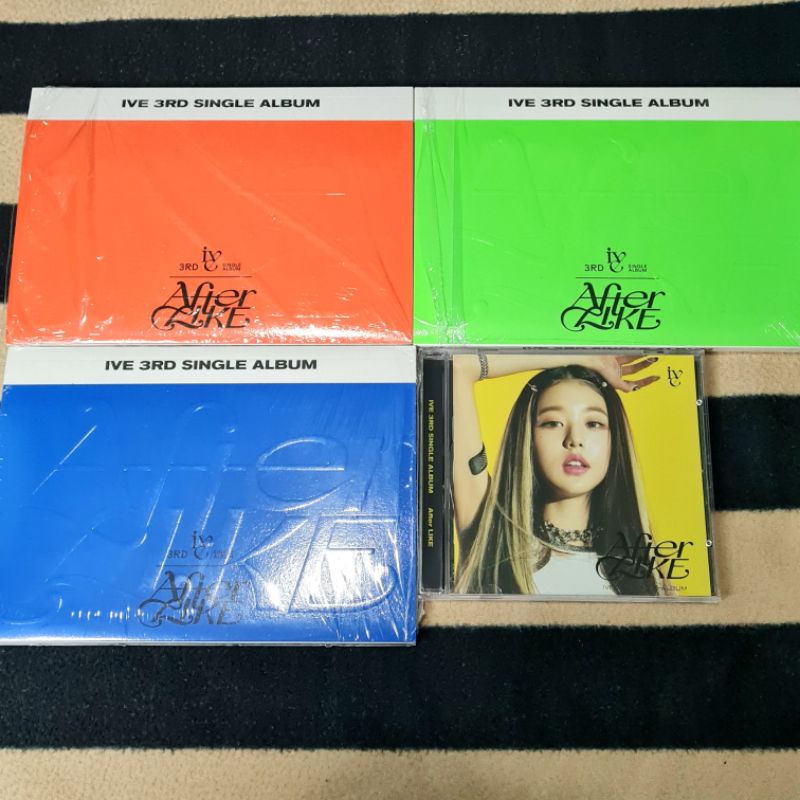 IVE Album Only - 3rd Single Album After Like [NO PHOTOCARD & POSTCARD & CIRCLE CARD & FOLDED POSTER]