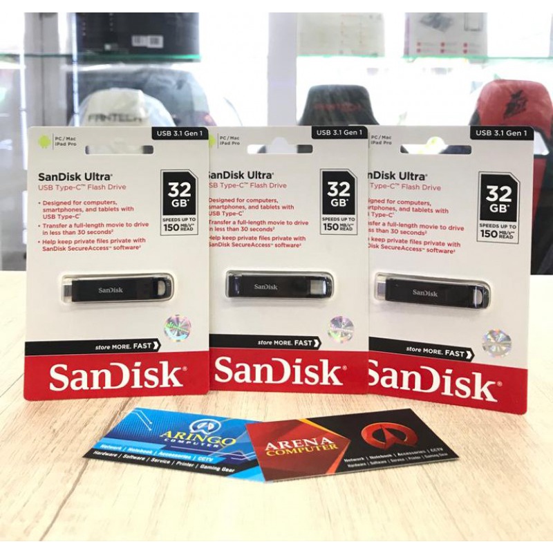 Flashdisk Sandisk 32GB ULTRA TYPE-C CZ460