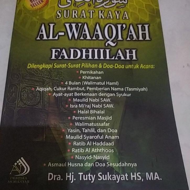 [PROMO QJD58] surat kaya al waaqiah Fadhillah - dra hj tuty sukayat Diskon