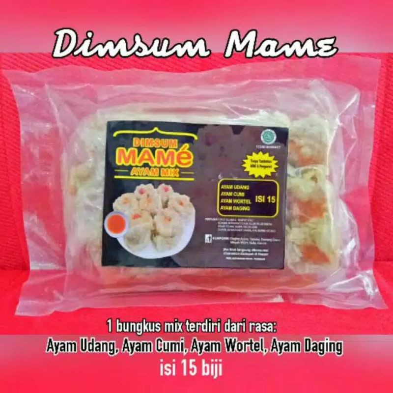 

DIMSUM MAME isi 15 Buah