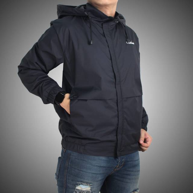 Jaket Parasut Pria Hodie /Jaket Outdoor Waterproof