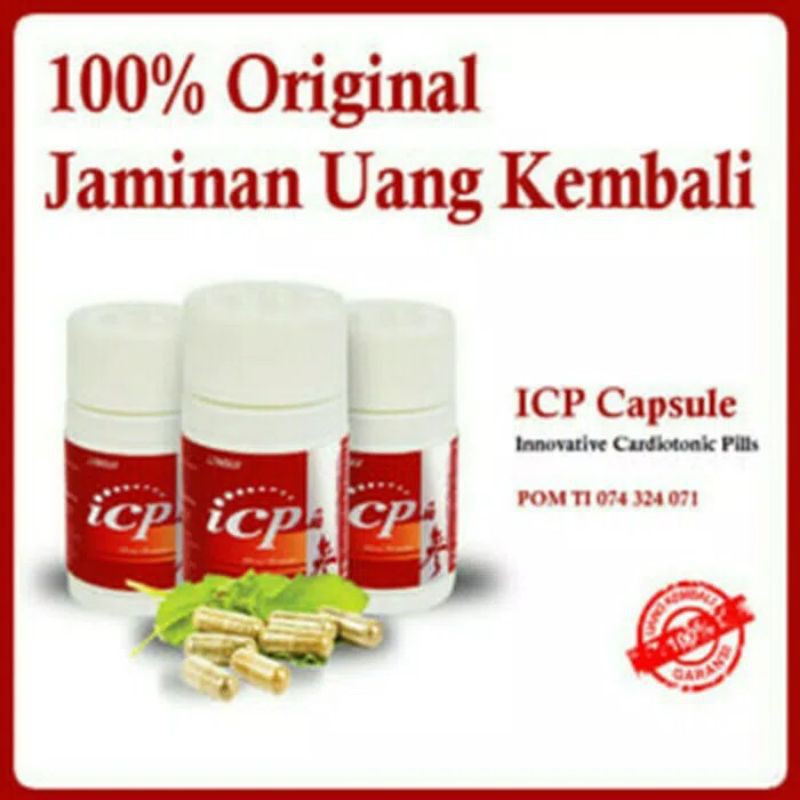 ICP CAPSULE OBAT HERBAL JAMIN ASLI ORIGINAL 100%