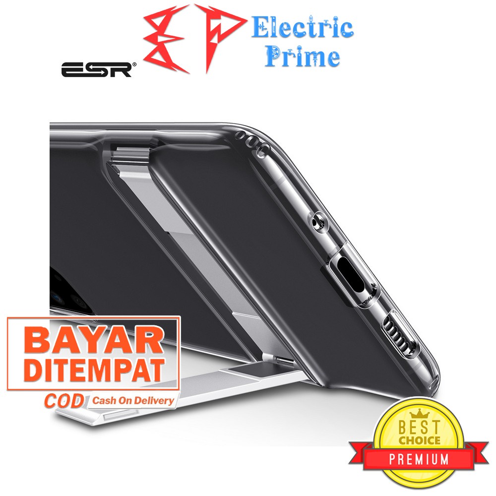 Case Samsung Galaxy S20 Plus Ultra ESR TPU Casing Shockproof Metal Stand Cover Holder
