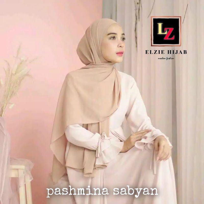 ELZIE HIJAB | HIJAB PASHMINA SABYAN | HIJAB DIAMOND 180 x 75 CM