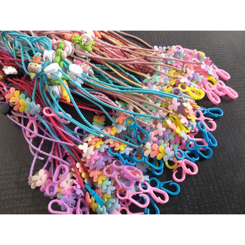 Tali Masker 12 pcs Lusinan Termurah Konektor Masker 2in1 Kalung Masker Grosir