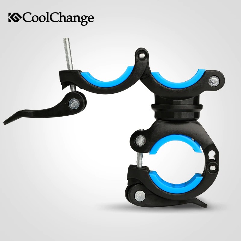 CoolChange Clamp Penjepit Senter Stang Sepeda - 02011 - Black