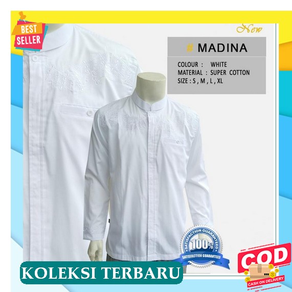 [Produk Ktsoi] Jrj- Baju Koko Katun Lengan Panjang Dewasa Size Standar & Big Size Eceran Grosir Oran
