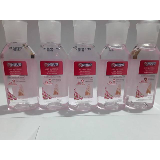 Nuvo hand sanitizer  Gel 50ml/ 85 ml  - khusus JAWA BALI SAJA