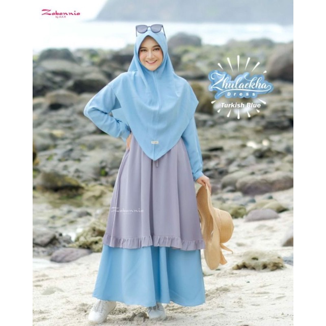 Zulaekha dress by Zabannia ready warna turkish size L