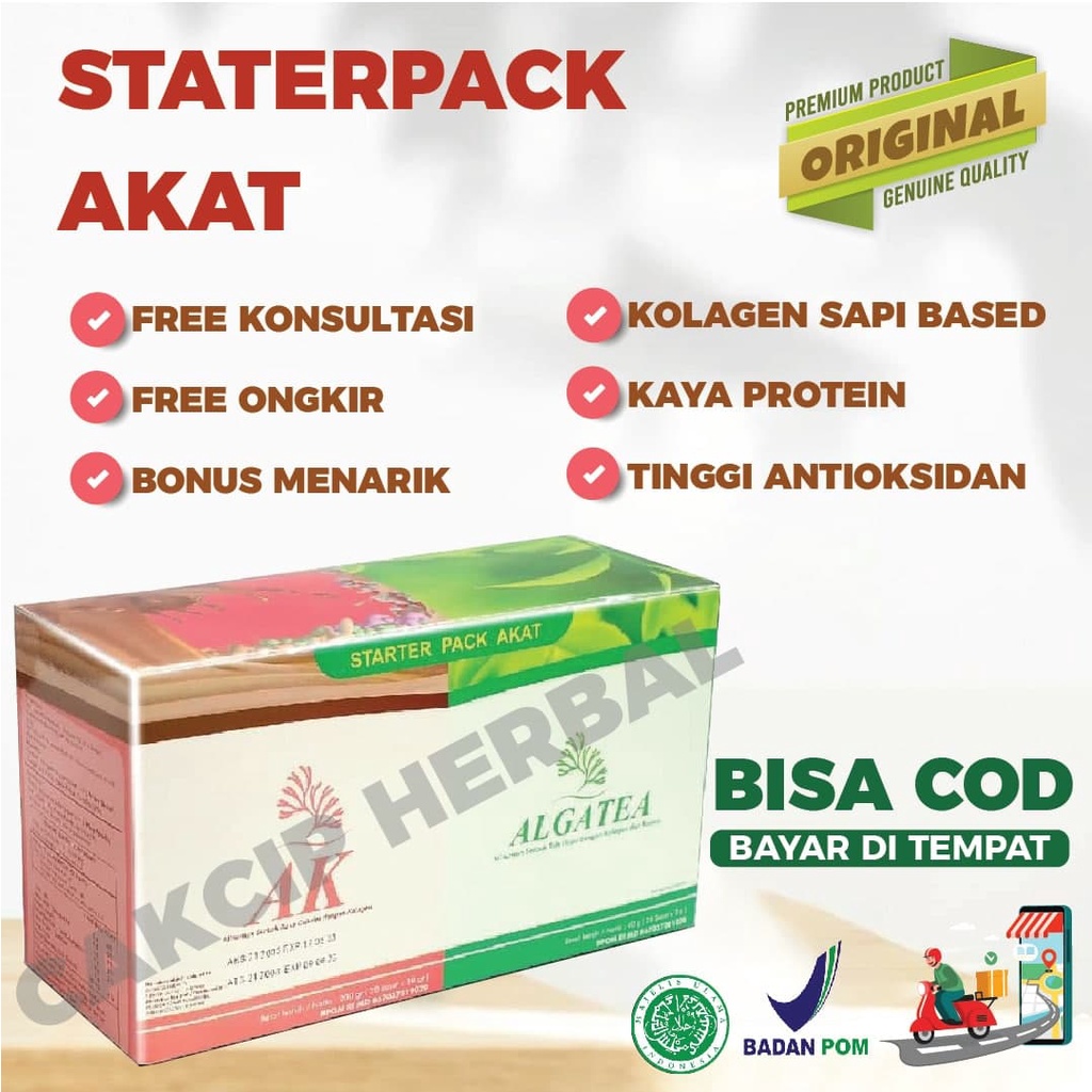 Paket Hemat Alga Gold Alga Kirei & Alga Tea
