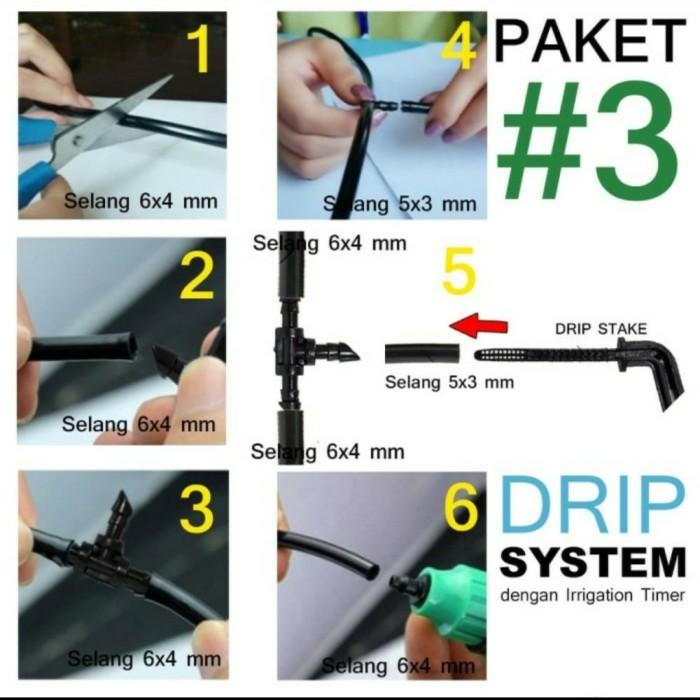 Alat Siram Tanaman Otomatis | Paket Alat Siram Tanaman Otomatis
