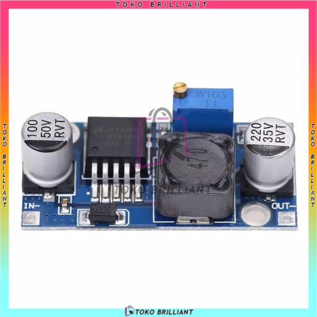 LM2596 LM2596S DC-DC 3-40V ADJUSTABLE STEP DOWN POWER SUPPLY  3A / PENURUN TEGANGAN [cod]