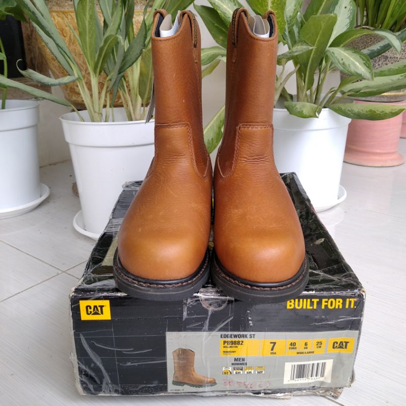 size 39 baru Sepatu safety caterpillar cat p89882 p 89882