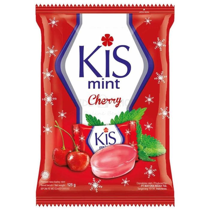 Jual Permen Kiss Merah Cherry Permen Penyegar Nafas Indonesiashopee