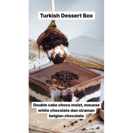 

turkish dessertbox BITTERSWEETBYNAJLA cibiru