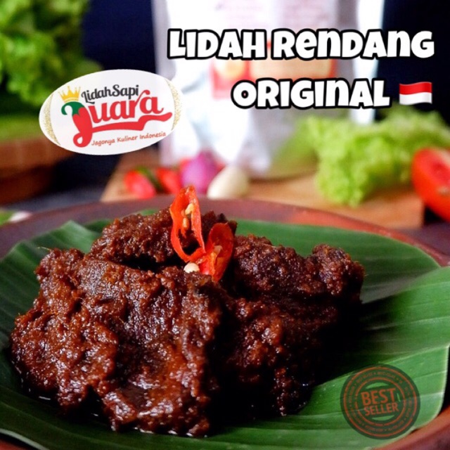 

Rendang Lidah Sapi Size Sedang 300gram
