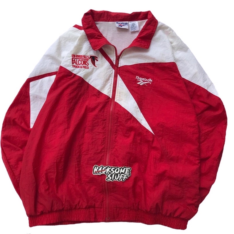 Windbreaker Reebok Big logo Vintage