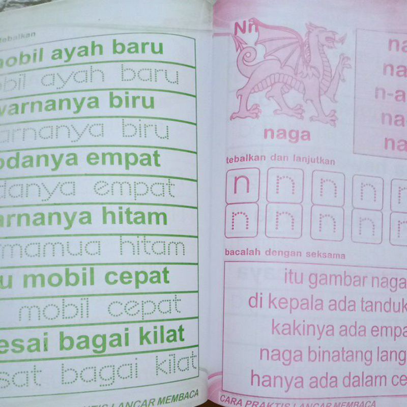 Buku Cara Praktis Lancar Membaca Metode Aktif Cepat Tepat Cermat