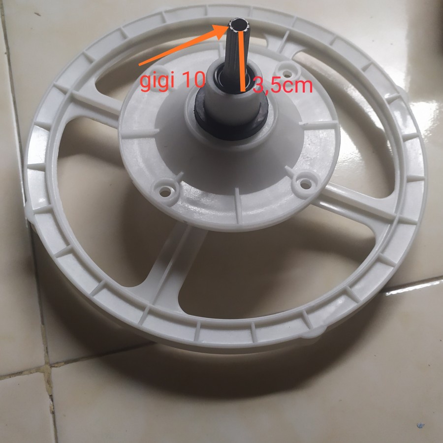 GEARBOX GEAR BOX MESIN CUCI GIGI 10 2TABUNG SHARP KAPASITAS 6 KG SAMPAI 7 KG| GEARBOX MESIN CUCI SHA