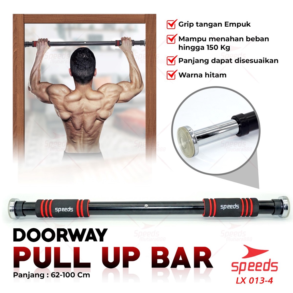 Jual SPEEDS Door Chinning Bar / Pull UP bar / Iron Gym LX 0134