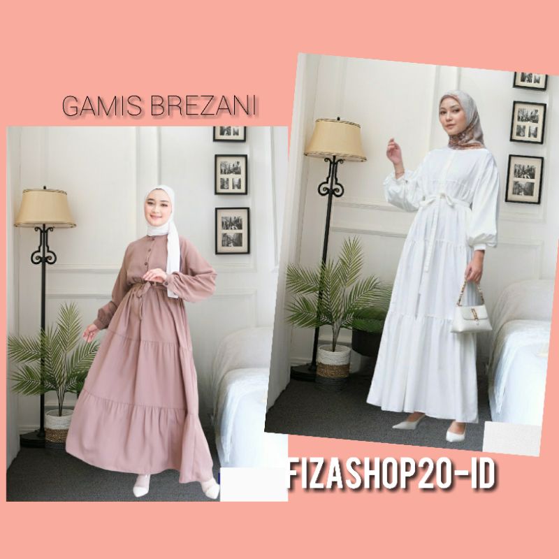Gamis Harian Dress Rumahan Ibu Ibu Terbaru Simple Elegan Kekinian Terbaru 2023 Adem Murah