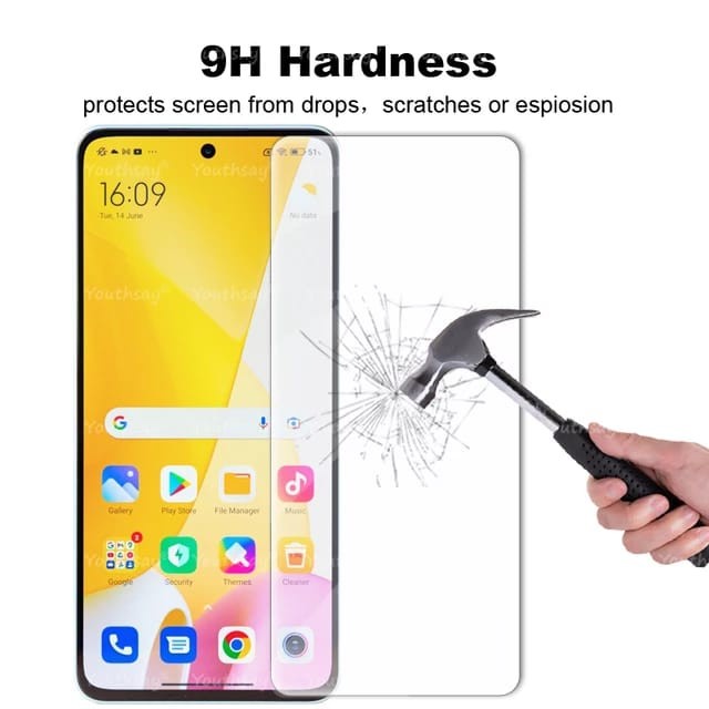 XIAOMI 12 LITE 5G / MI 11 LITE TEMPERED GLASS CLEAR ANTI GORES KACA