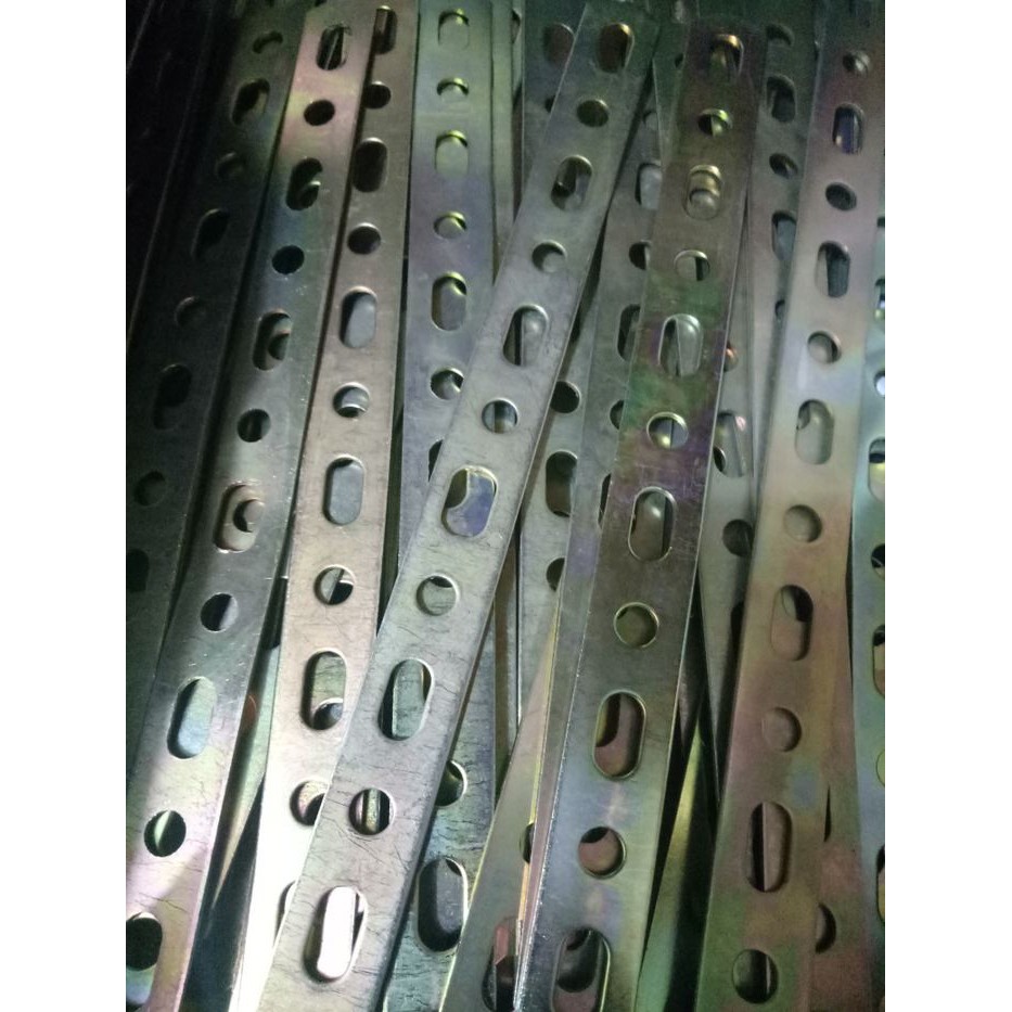 Plat Bolong / Breket Besi Bolong / Plate Bolong / Dudukan / Bracket