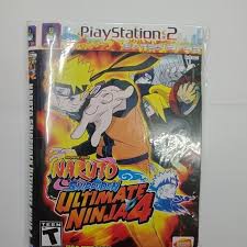 KASET PS2 NARUTO ULTIMATE Ninja 4 Minimal Pembelian 5 Buah