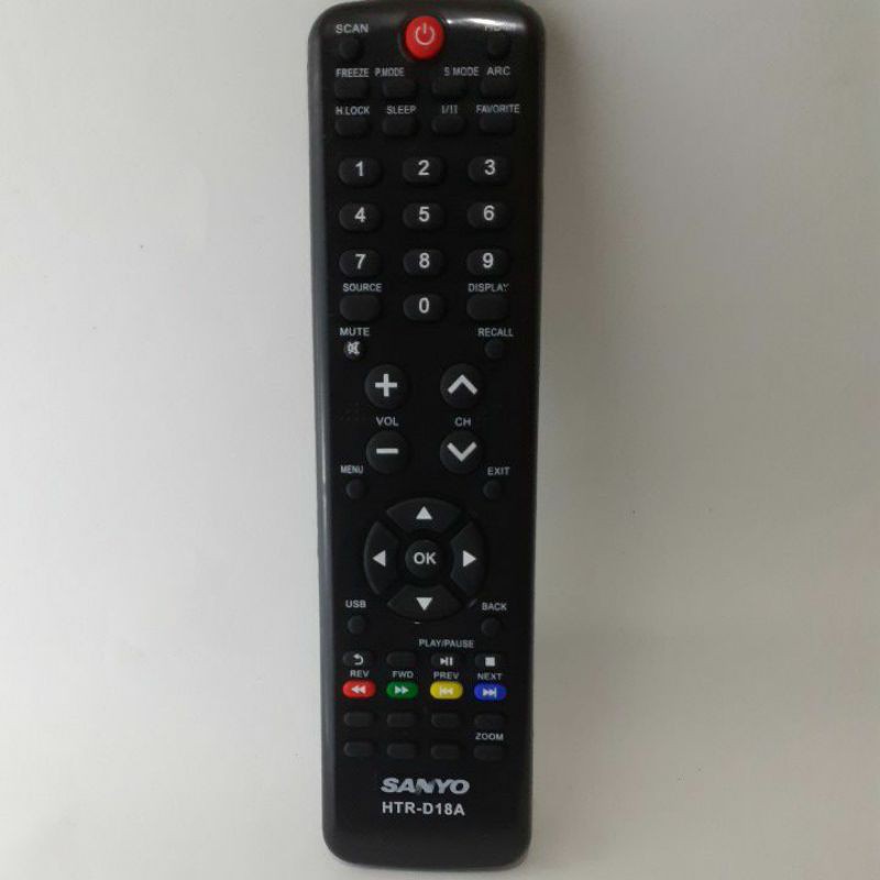 REMOT TV SANYO/HAIER LCD LED HTR-D18A