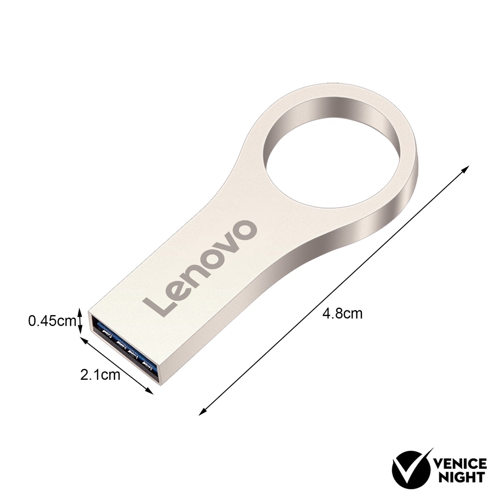 (SF) Lenovo R100 U Disk High Speed 50MB / s 4GB / 8GB / 16GB / 32GB / 64GB / 128GB Plug &amp; Play Metal