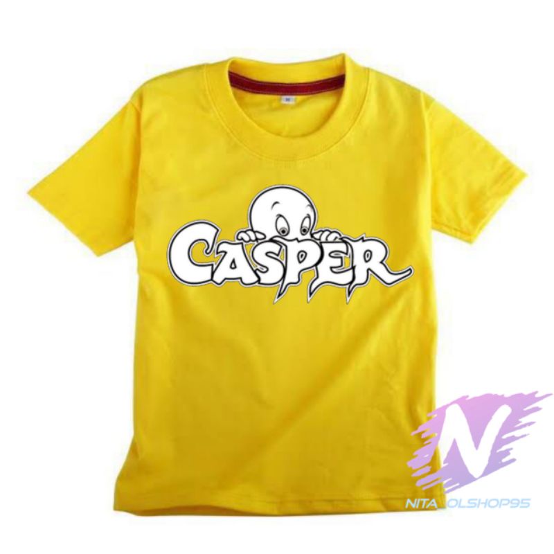 kaos anak kartun casper