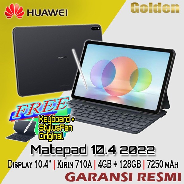 HUAWEI Matepad 10.4 4/128 Ram 4GB Internal 128GB Garansi Resmi