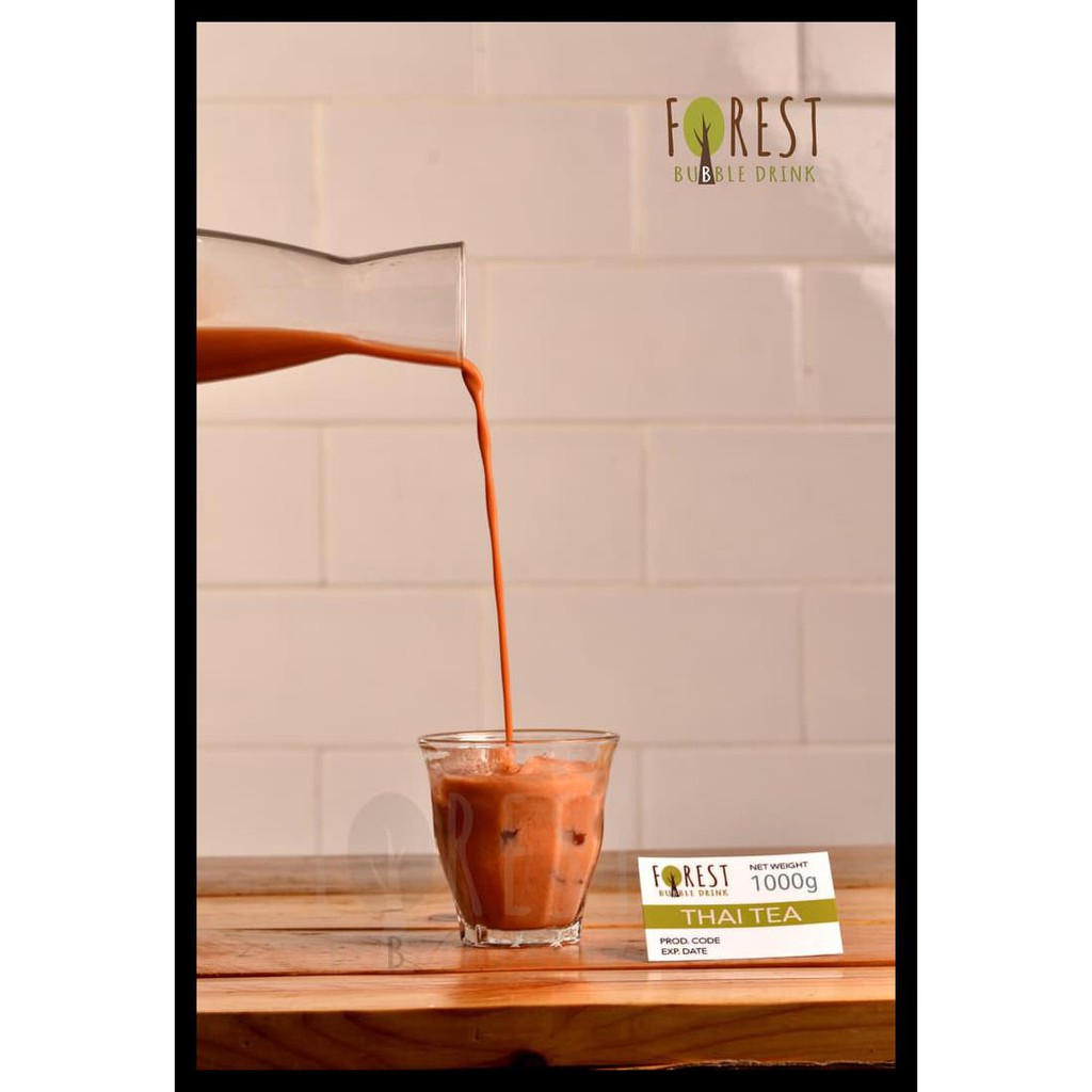 

Bubuk Minuman Thai Tea Powder - Forest Bubble Drink