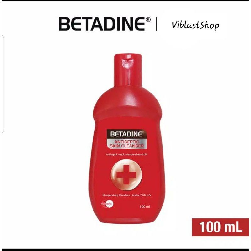 BETADINE SABUN CAIR ASEPTIK 100ML / SABUN MANDI / GATAL - GATAL