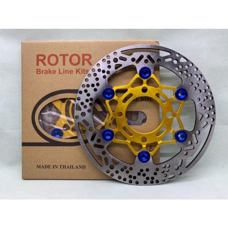 Piringan Cakram depan ROTOR THAILAND 220MM BINTANG DICS ROTOR DEPAN JUPITER Z MX OLD BURHAN MATIC