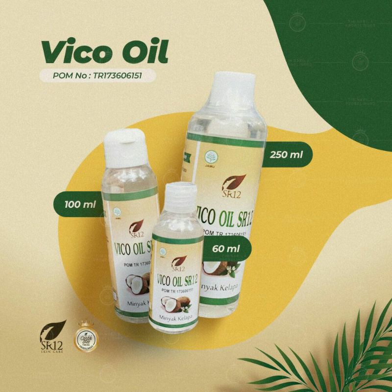 

SR12 Vco/ Minyak Kelapa