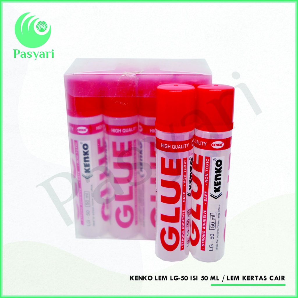 

Kenko Lem Lg-50 Isi 50 Ml / Lem Kertas Cair