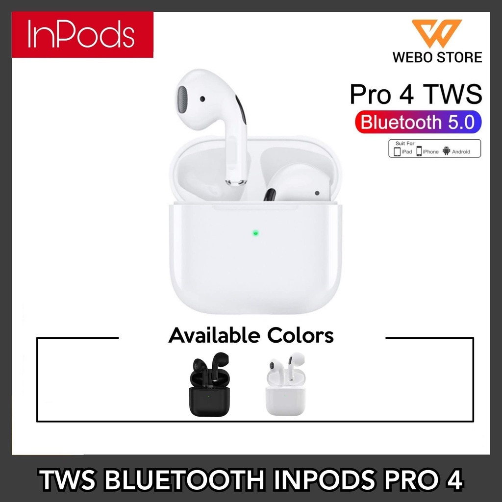 InPods Pro 4 Earphone TWS Bluetooth