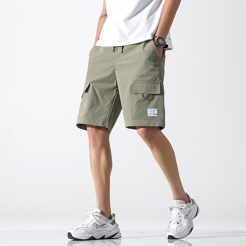 Celana Pendek Pria  Multi-saku Sport Casual Olahraga Santai Sporty Fashion Shorts K106
