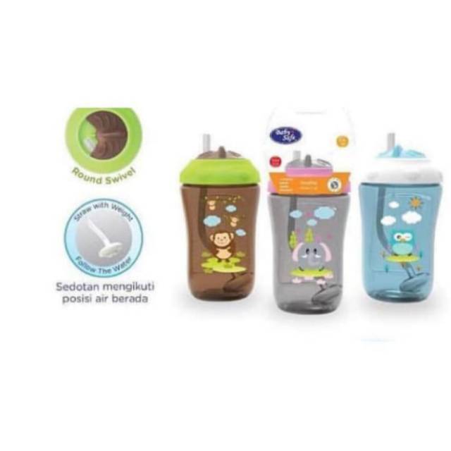 BABY SAFE Sipper Cup | Botol Minum Sedotan Bayi & Anak BabySafe