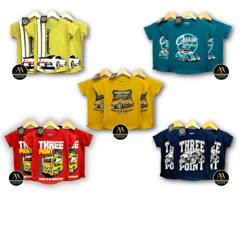 Kaos Anak Three Point