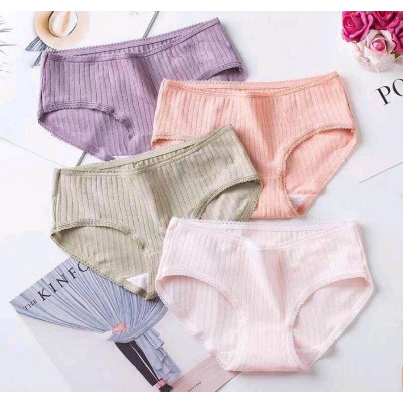 CD WANITA RENDA BAHAN PREMIUM / UNDIES WANITA KARET RENDA