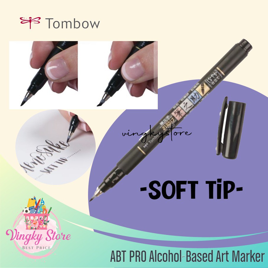 

Tombow Fudenosuke Brush Pen- Soft Tip (GCD-112)