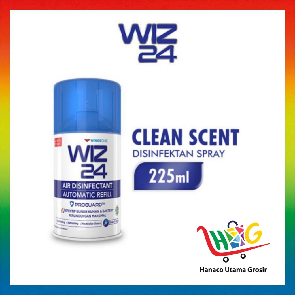 WIZ 24 Disinfectant Automatic Refill 225 ml