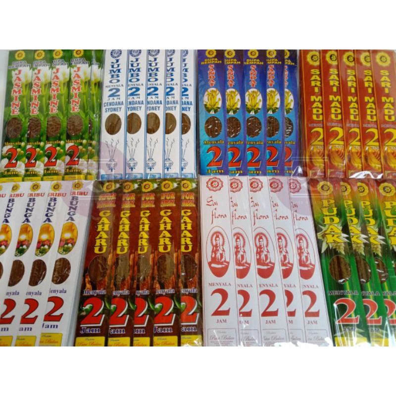 Hio Dupa Wangi Putri Bulan Jumbo 2JAM isi 10bks (1bks isi 8stik) BEST SELLER