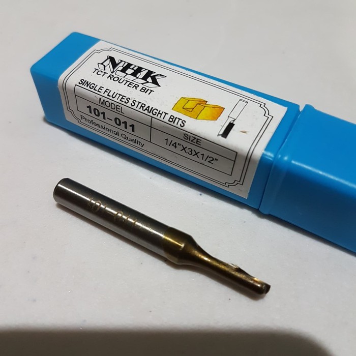 mata profil router bits 101 011 (3mm) straight bit 1 mata pisau hpl