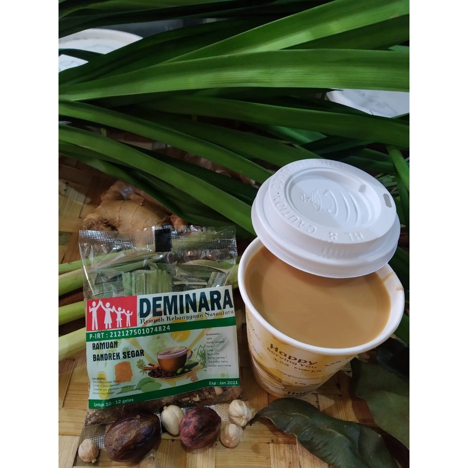 Minuman Herbal Instant Bubuk - Bandrek Sehat Instant Deminara 1 Pack