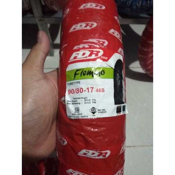 Ban FDR Flemo 90/80-17 Non Tubles/Ban belakang Jupiter z/Ban Depan New Vixon/Ban Belakang Satria FU/